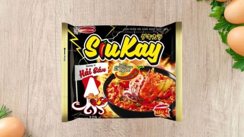 mì siukay vị hải sane