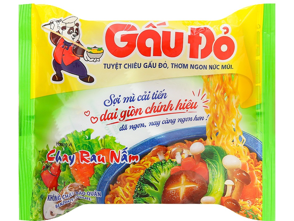 mì gấu đỏ